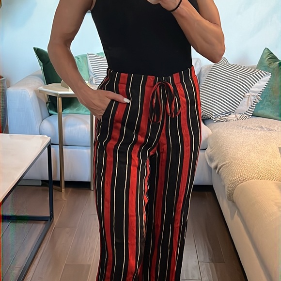 ⚜️ Urban Outfitters Light Before Dark striped trousers XS - Picture 5 of 6